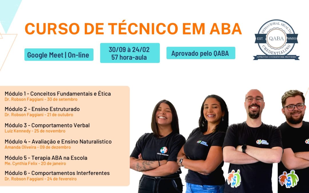 Curso de Formação de Técnico em ABA